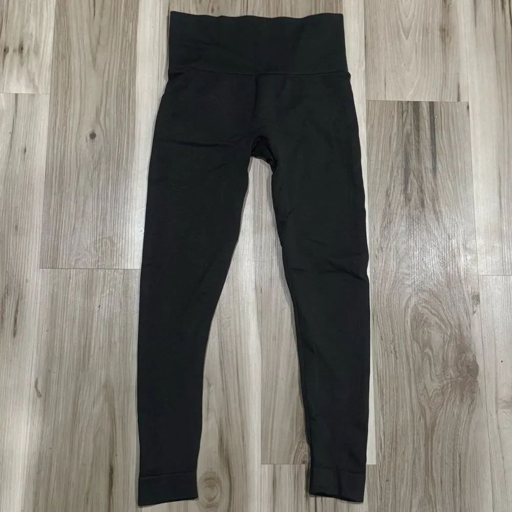 Set Active Seamless Leggings Brown Women’s Small